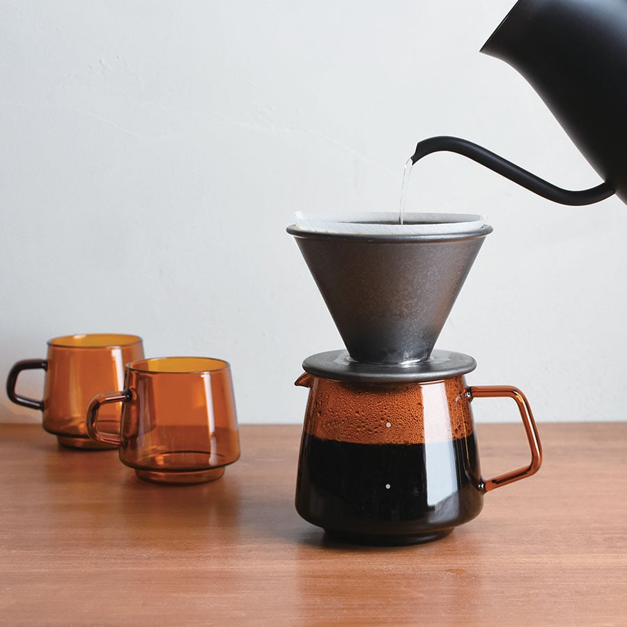 KINTO SEPIA JUG 600ML / 20OZ AMBER 1