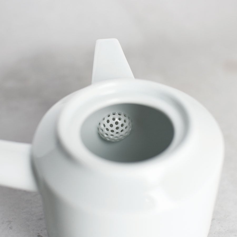 KINTO LT KYUSU TEAPOT 300ML / 10OZ  WHITE 2