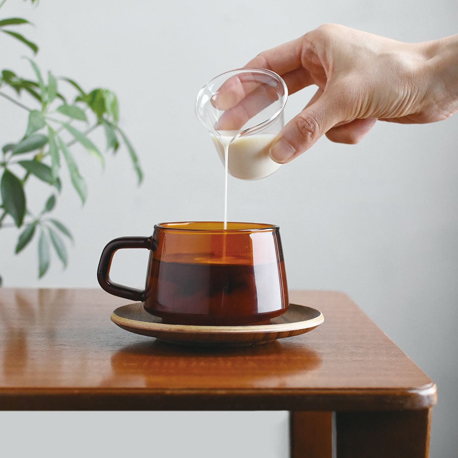 KINTO SEPIA CUP 270ML / 9OZ AMBER 1