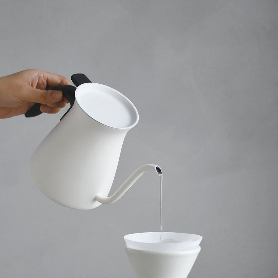 KINTO POUR OVER KETTLE 900ML / 30OZ  WHITE 1