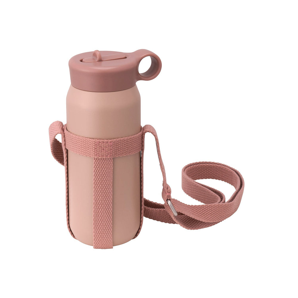 KINTO PLAY TUMBLER 480ML WITH STRAP SET  ASH PINK 1