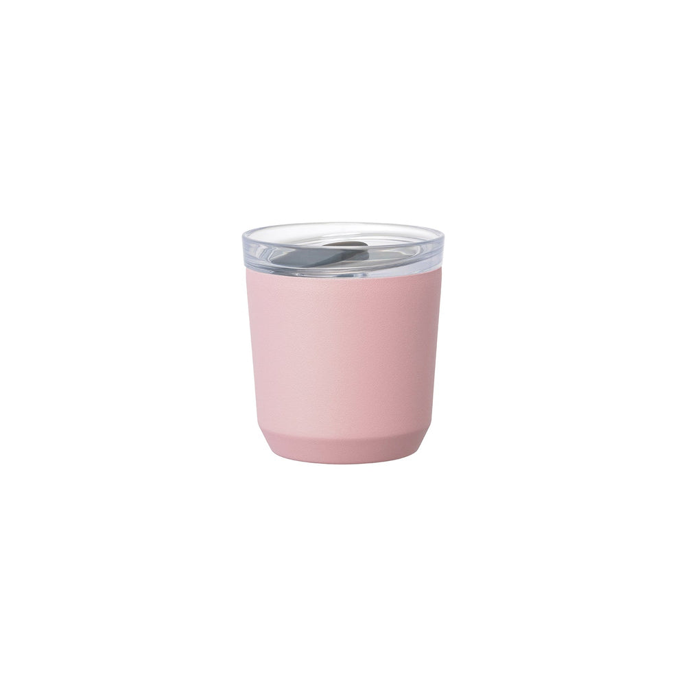 KINTO TO GO TUMBLER 240ML / 8OZ WITH PLUG  PINK 2