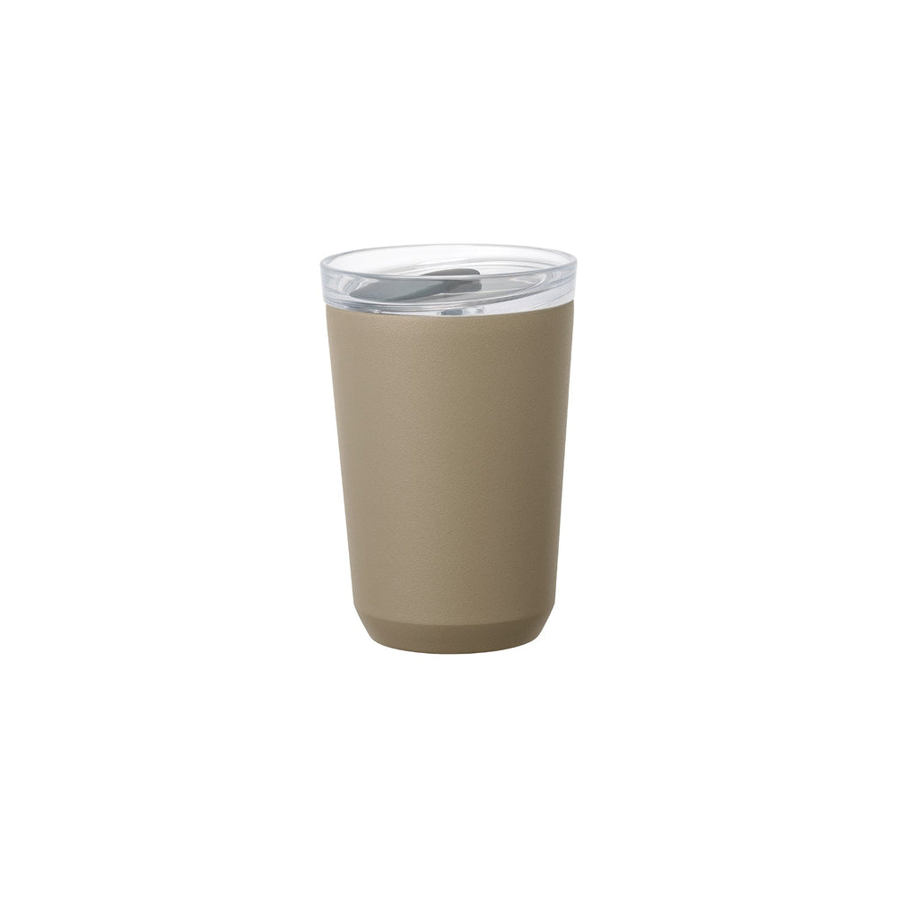 KINTO TO GO TUMBLER 360ML / 12OZ WITH PLUG  KHAKI 4