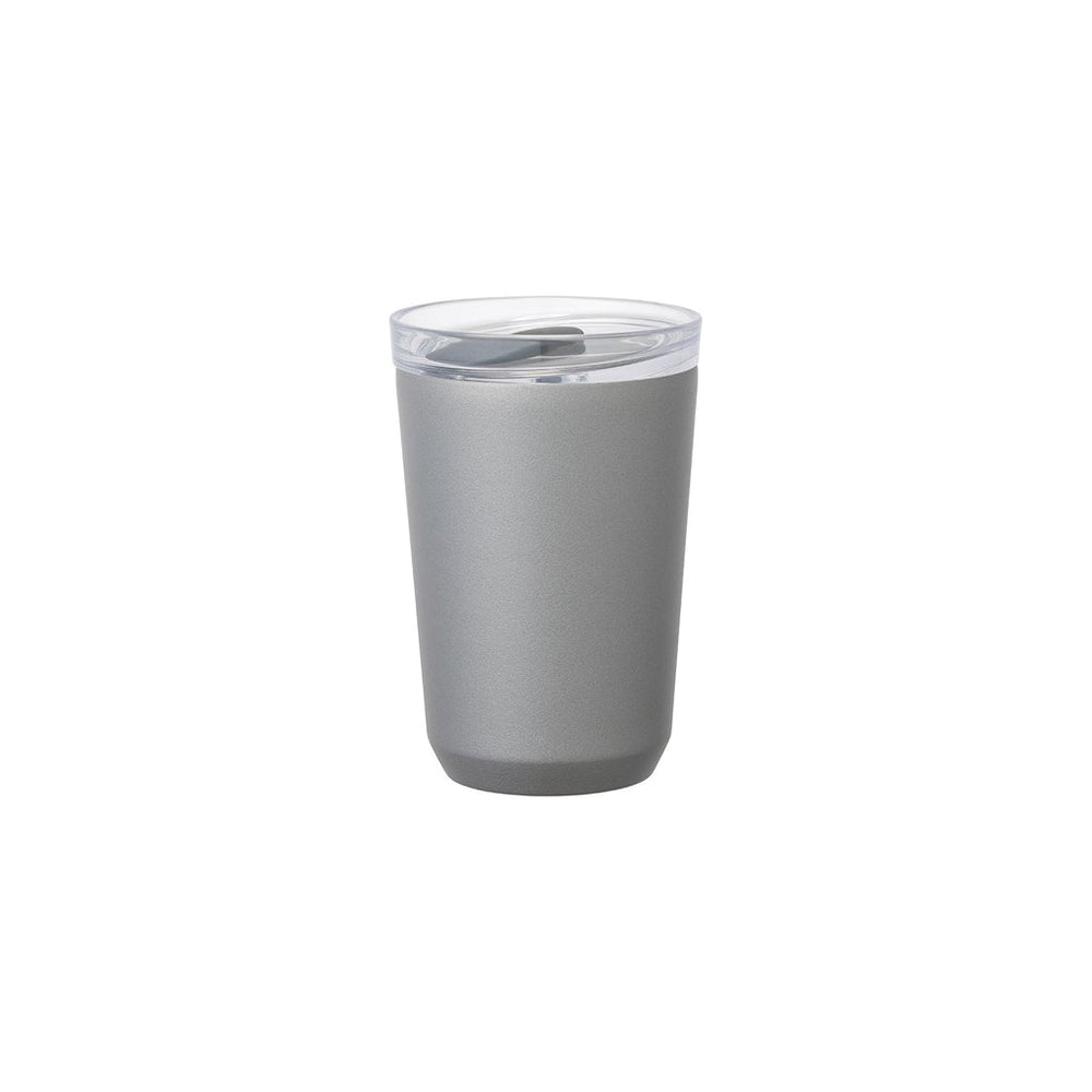 KINTO TO GO TUMBLER 360ML / 12OZ WITH PLUG  SILVER 7