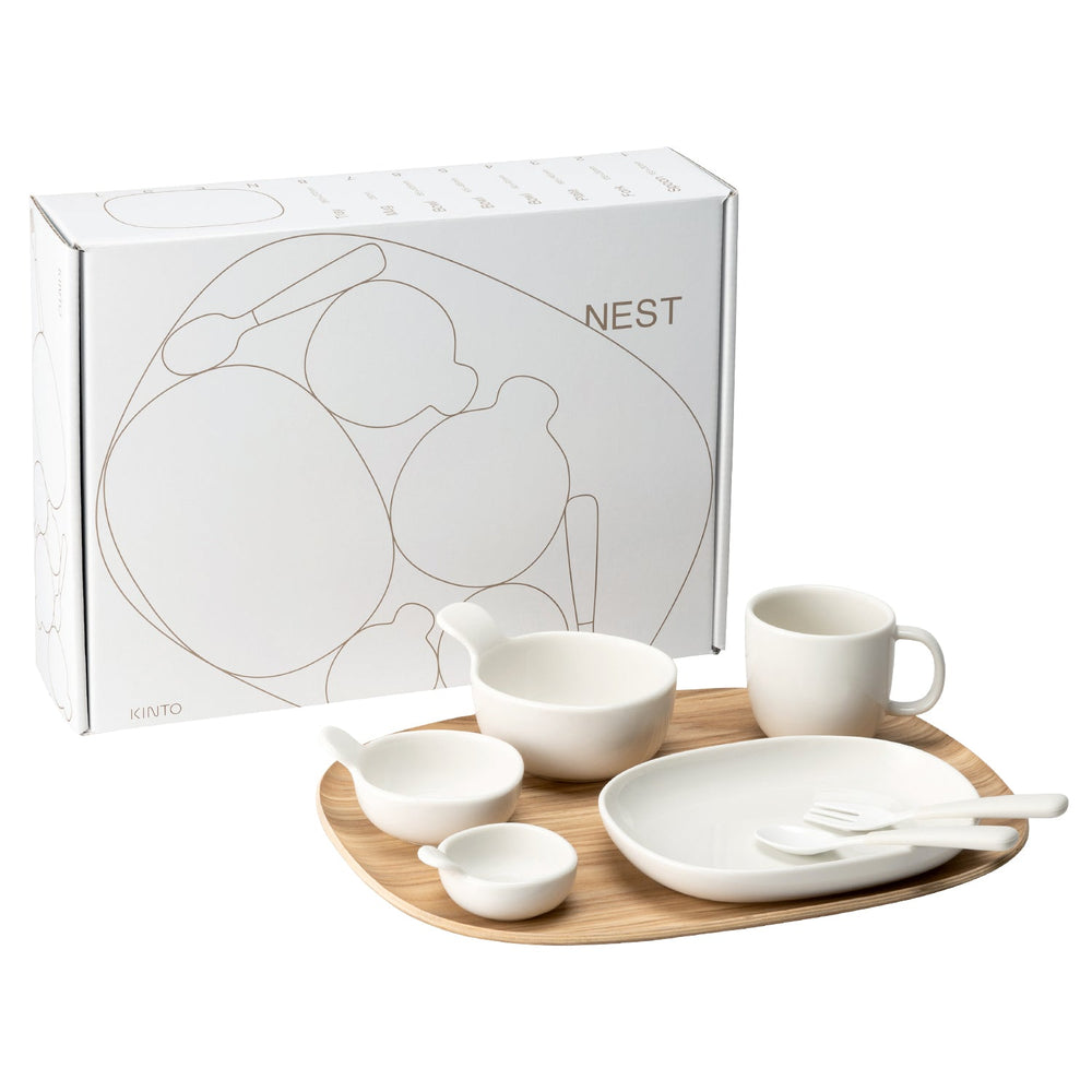 KINTO NEST 8PCS SET  WHITE