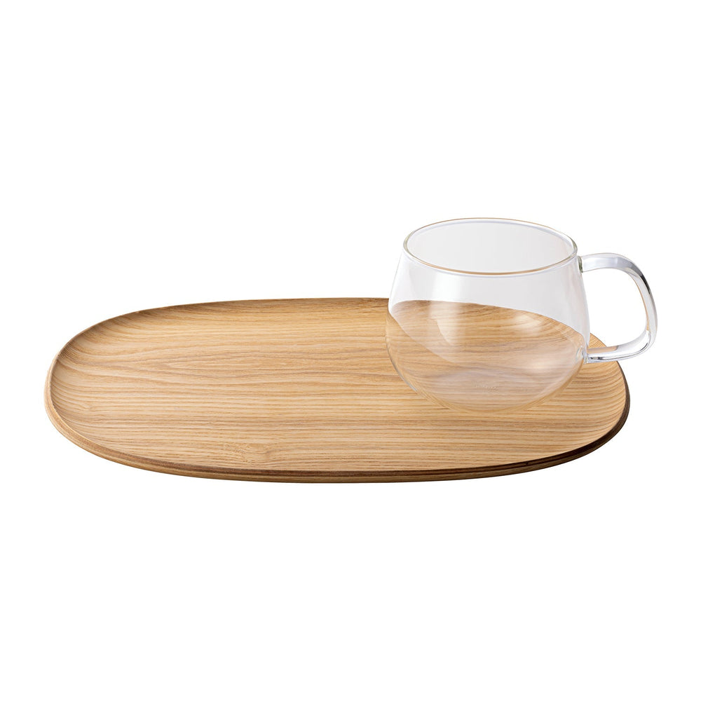 KINTO UNITEA CUP & TRAY 265MM WILLOW