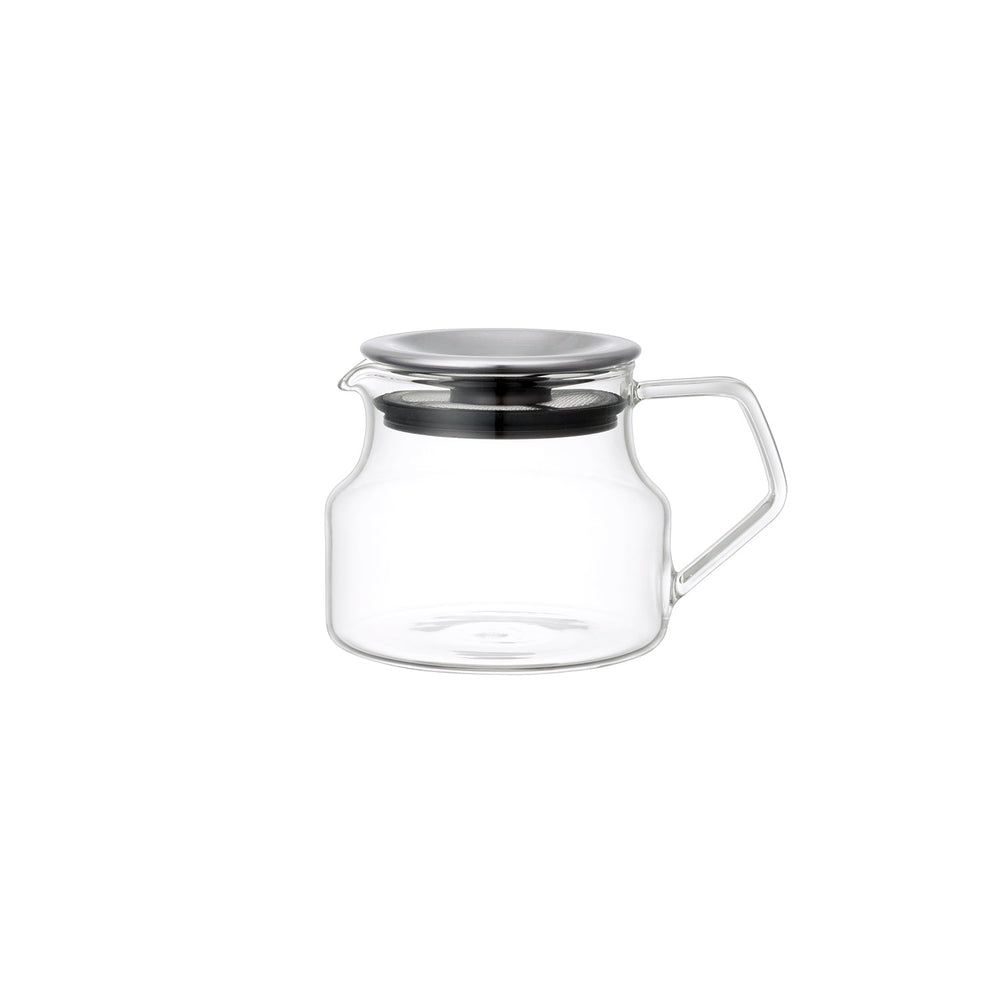 KINTO CAST ONE TOUCH TEA POT 450ML CLEAR-NO-COLOR