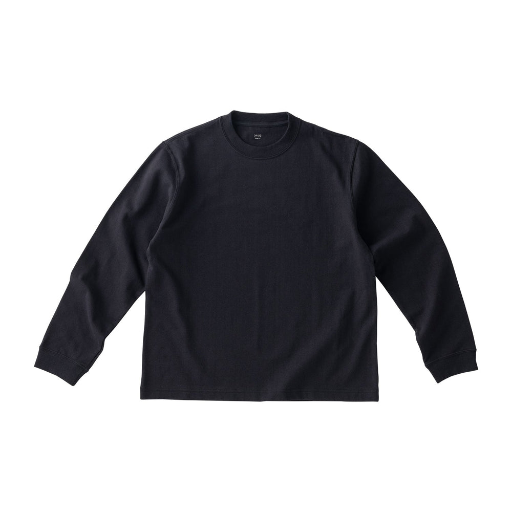 KINTO FUTO CUT AND SEW LONG SLEEVE TCO_ S  BLACK 10