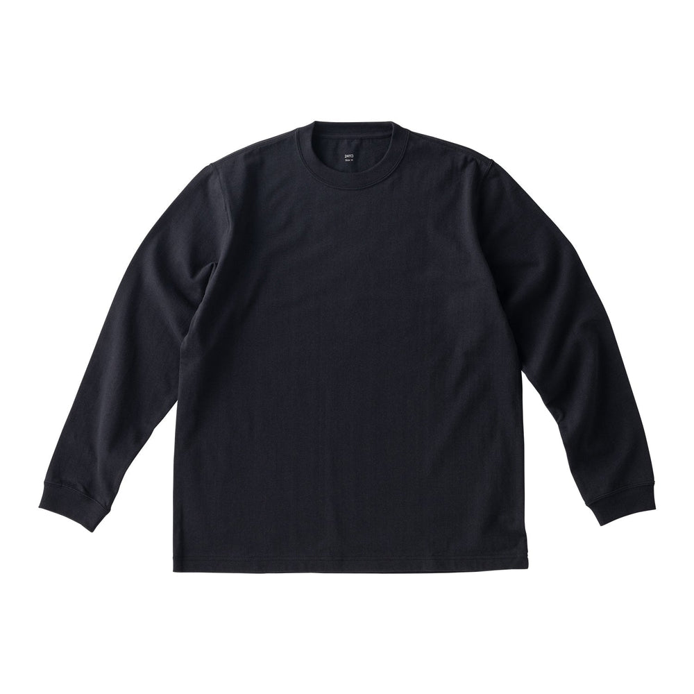 KINTO FUTO CUT AND SEW LONG SLEEVE TCO_ M  BLACK 10