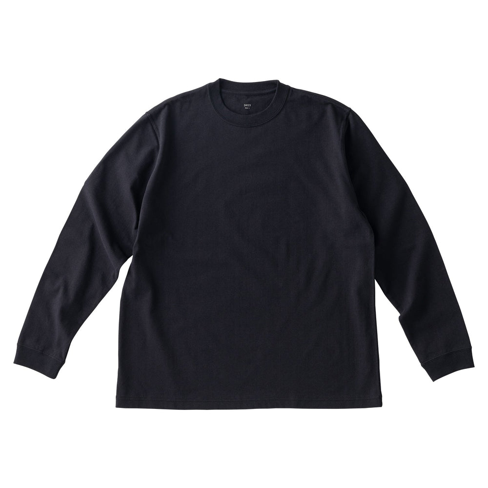 KINTO FUTO CUT AND SEW LONG SLEEVE TCO_ L  BLACK 10