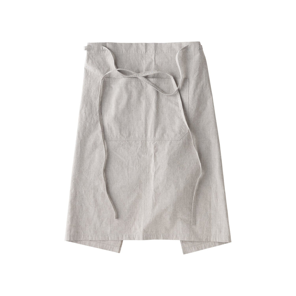 KINTO FUTO HALF APRON SCO  LIGHT GRAY