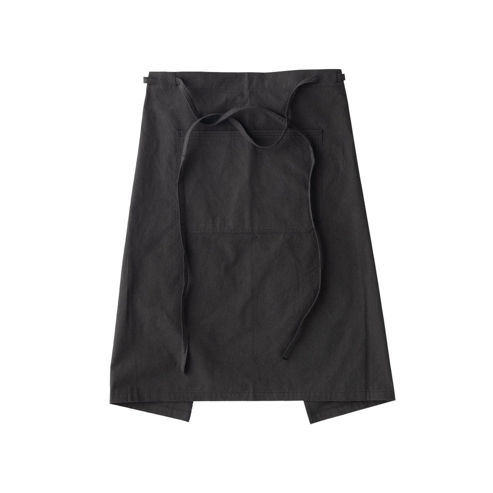 KINTO FUTO HALF APRON SCO  BLACK KHAKI 6