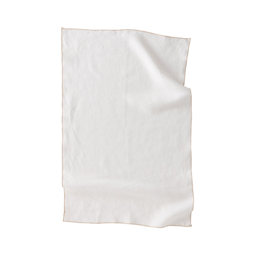 KINTO FUTO KITCHEN CLOTH ALI 25.98 × 17.32 IN  WHITE