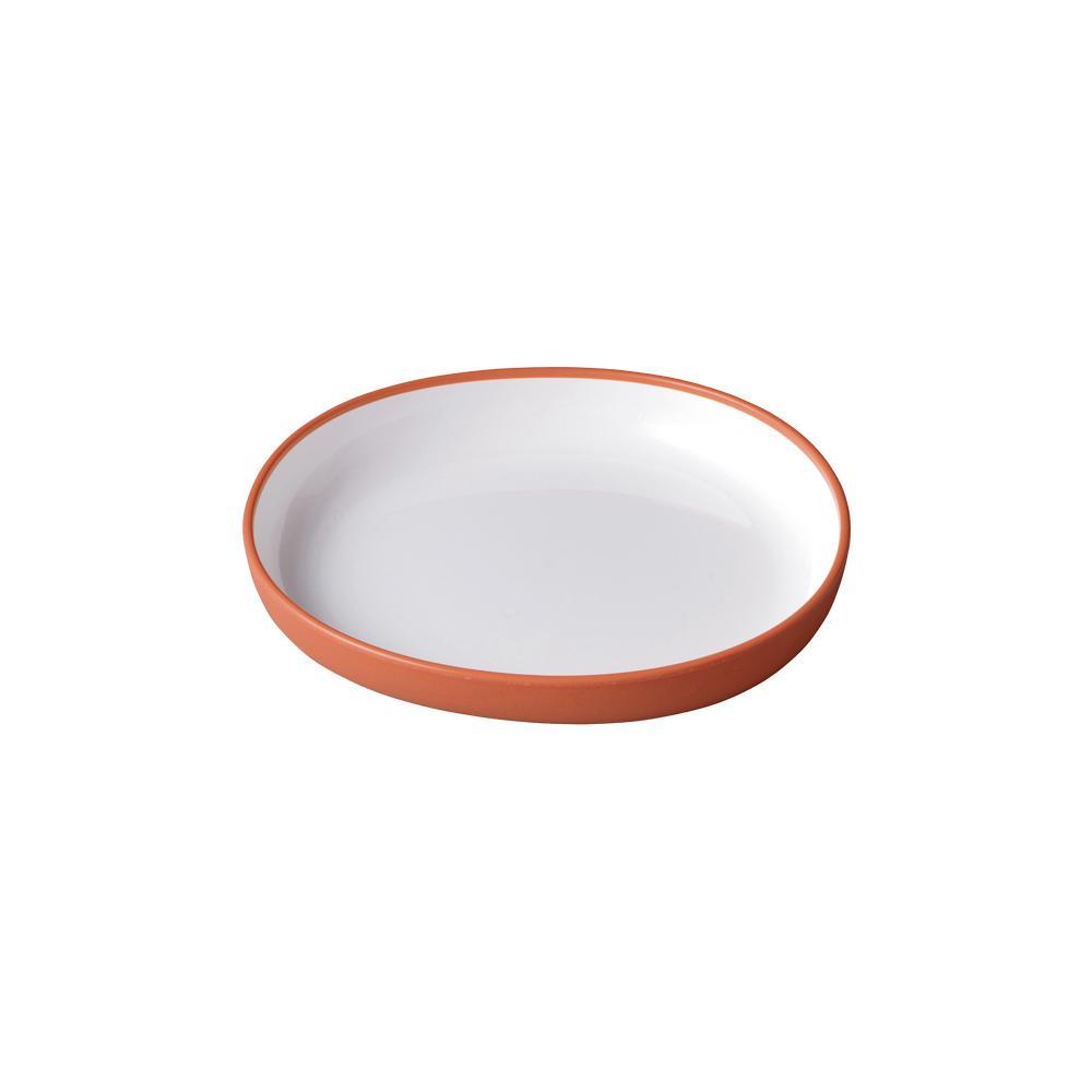 KINTO BONBO PLATE 170X160MM EARTH ORANGE THUMBNAIL 0