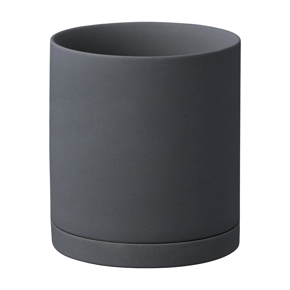 KINTO PLANT POT 191 200X195MM  DARK GRAY 1