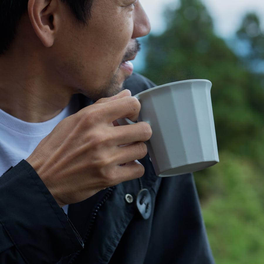 KINTO ALFRESCO MUG  BEIGE 1