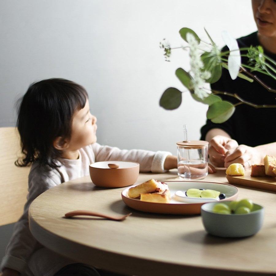 KINTO BONBO SPOON & FORK  BLUE GRAY 1