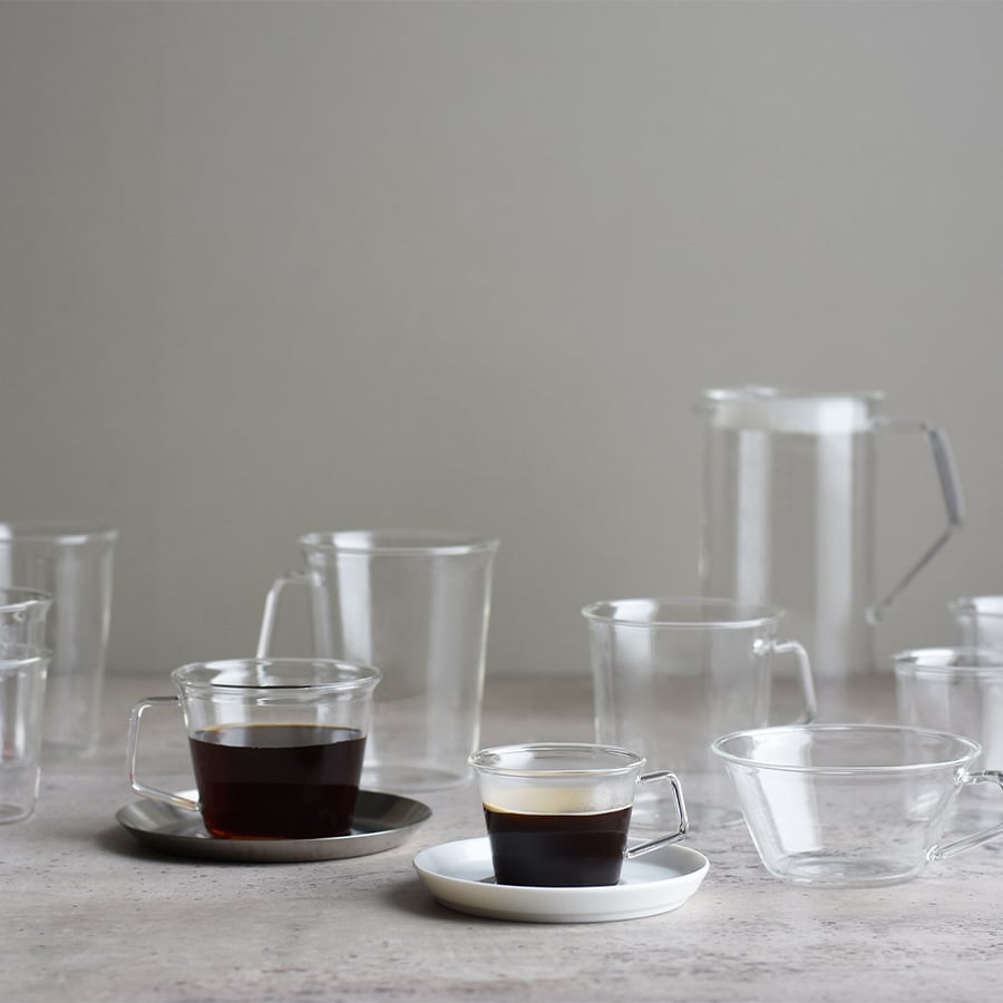 KINTO CAST WATER GLASS 250ML / 8OZ CLEAR 2