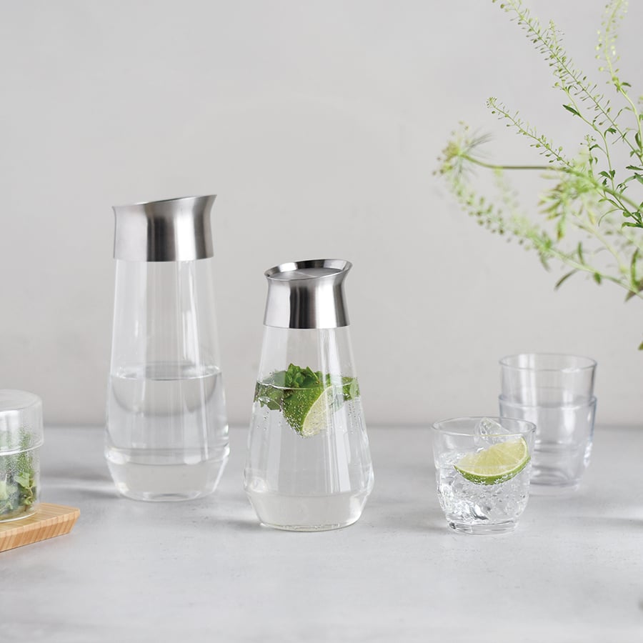 KINTO LUCE WATER CARAFE 1L / 34OZ  CLEAR 1