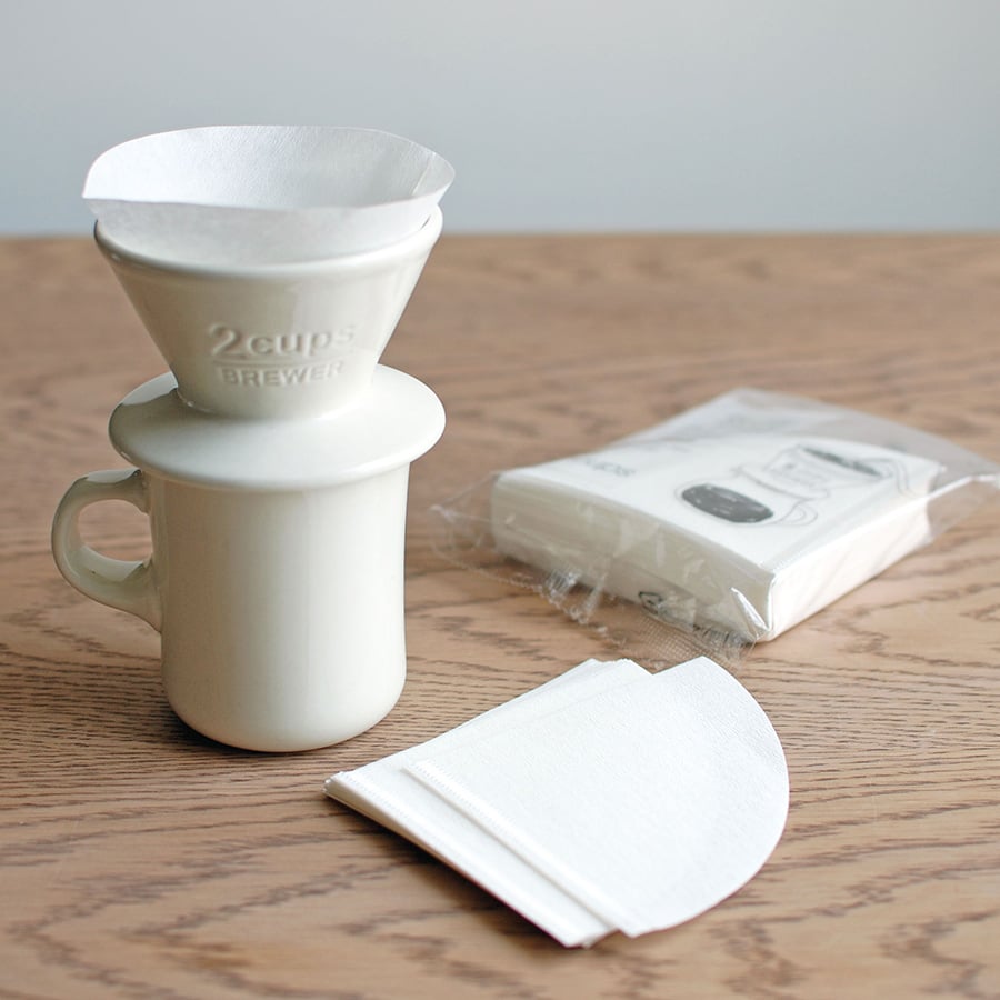 KINTO SCS COTTON PAPER FILTER 2CUPS  WHITE-NO-COLOR 1