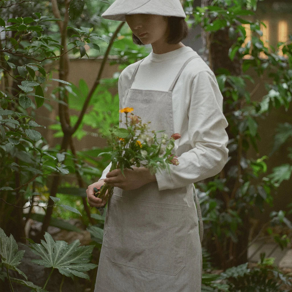 KINTO FUTO FULL APRON SCO  LIGHT GRAY 2