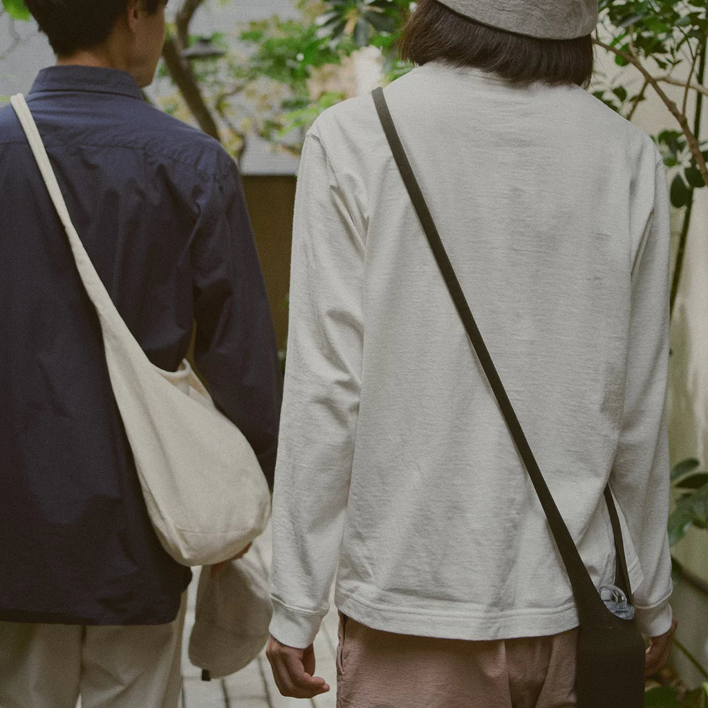 KINTO FUTO CUT AND SEW LONG SLEEVE TCO_ L  WHITE 4