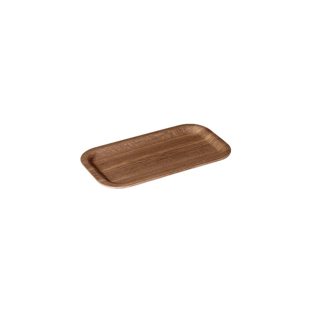 KINTO NONSLIP TRAY 220X120MM / 9X5IN TEAK