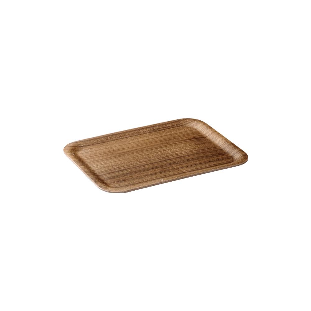 KINTO NONSLIP TRAY 270X200MM / 11X8IN TEAK
