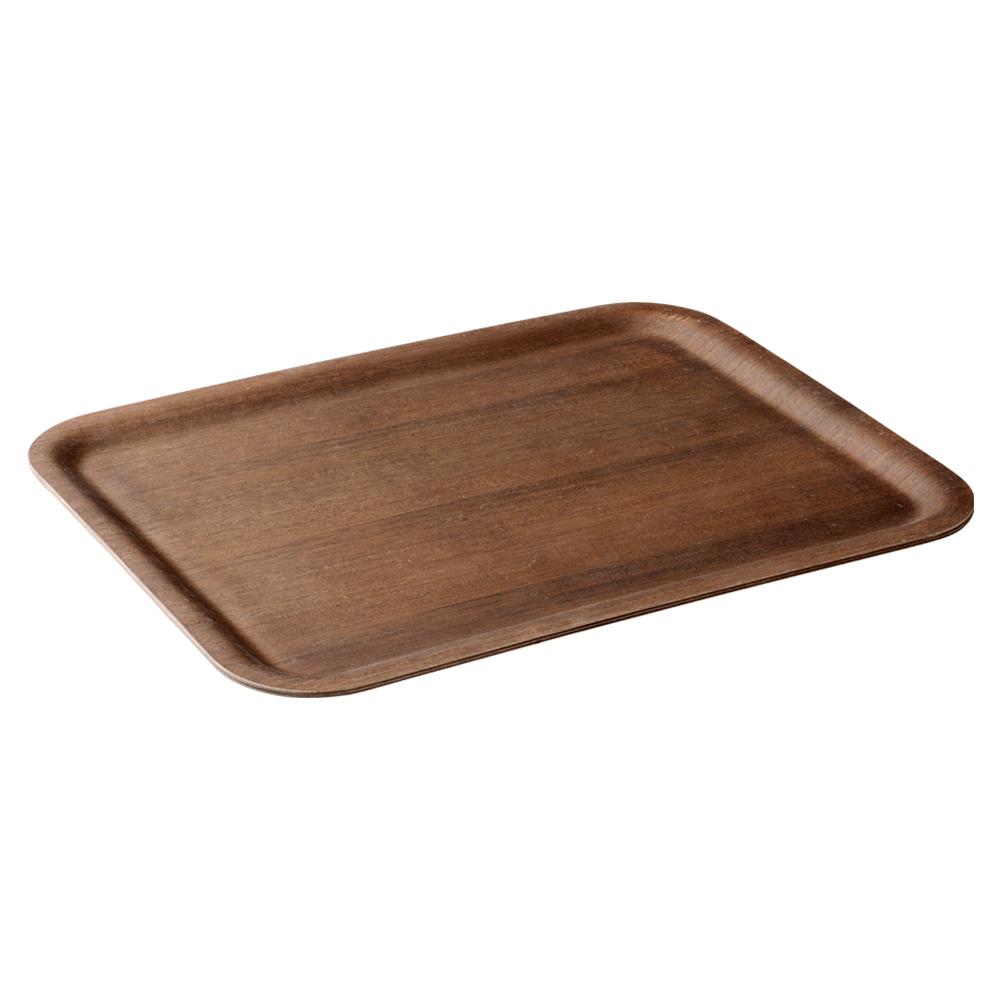 KINTO NONSLIP TRAY 430X330MM / 17X13IN TEAK