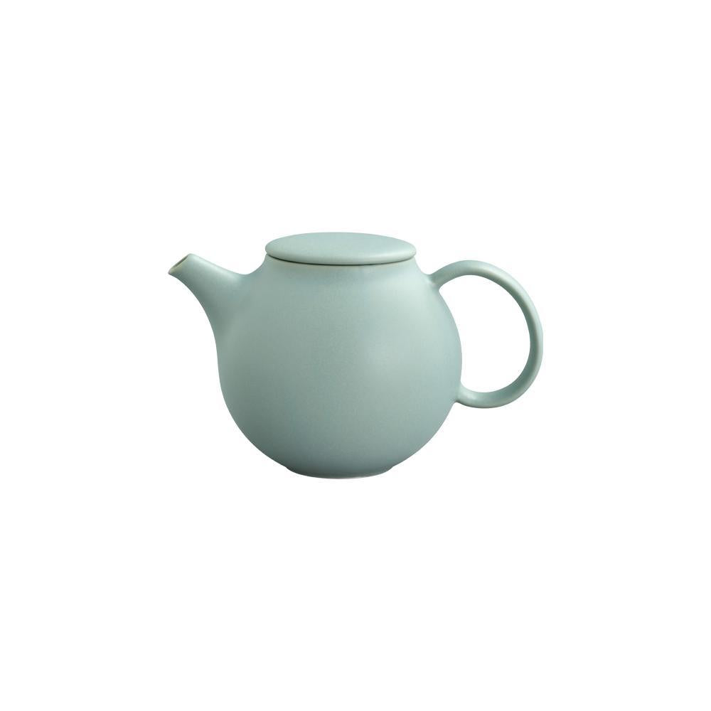 KINTO PEBBLE TEAPOT 500ML / 18OZ  MOSS GREEN 4