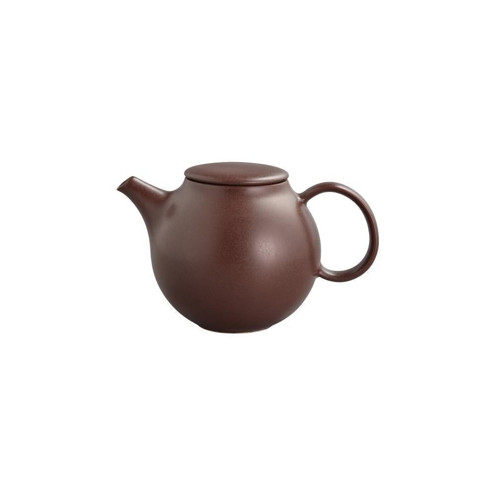 KINTO PEBBLE TEAPOT 500ML / 18OZ  BROWN 7