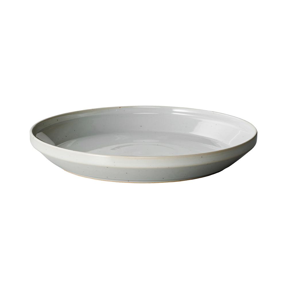 KINTO RIM PLATE 240MM / 10IN  EARTH GRAY