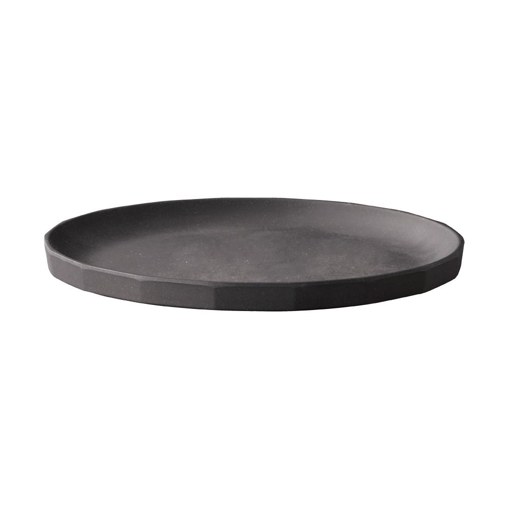KINTO ALFRESCO PLATE 250MM / 10IN BLACK THUMBNAIL 0