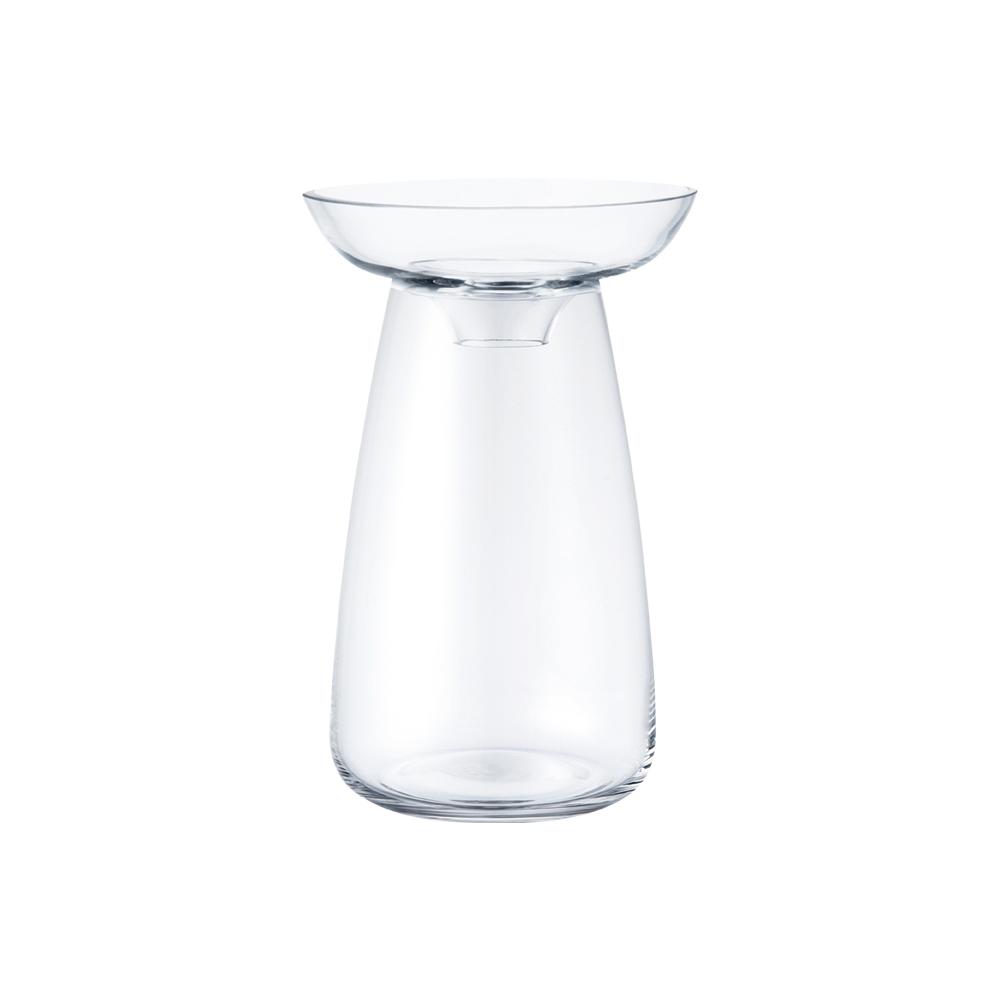 KINTO AQUA CULTURE VASE 120MM / 5IN  CLEAR