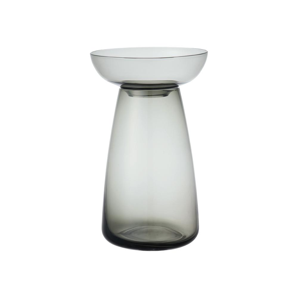 KINTO AQUA CULTURE VASE 120MM / 5IN  GRAY 6