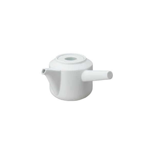 Kinto Porcelain Leaves to Tea Teapot, White Tea Pot