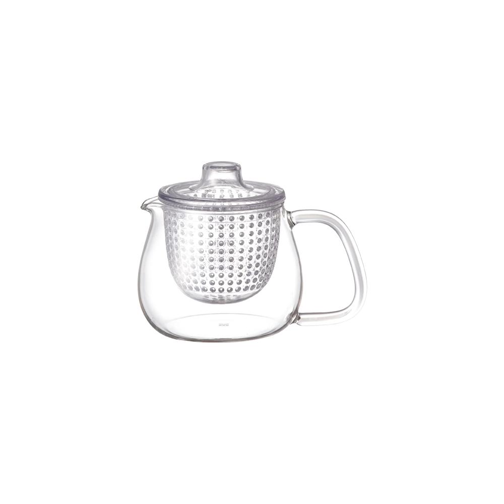 KINTO UNITEA TEAPOT 450ML / 17OZ PLASTIC CLEAR