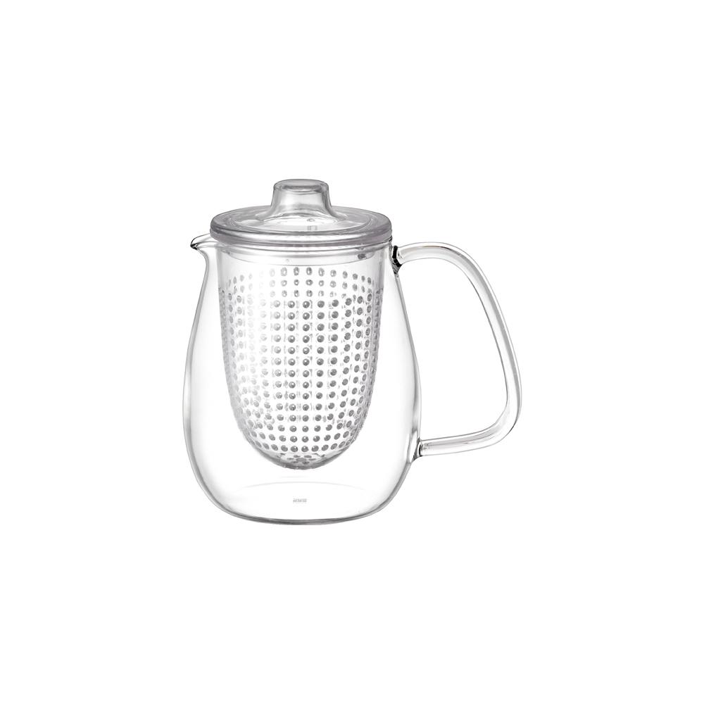 KINTO UNITEA TEAPOT 680ML / 24OZ PLASTIC CLEAR