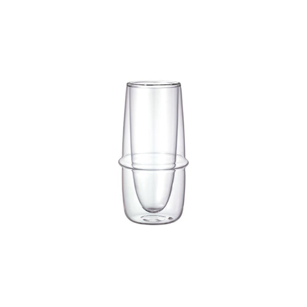 KINTO KRONOS DOUBLE WALL CHAMPAGNE GLASS 160ML / 5OZ CLEAR 