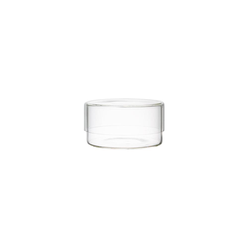 KINTO SCHALE GLASS CASE 100X55MM / 4X2IN CLEAR