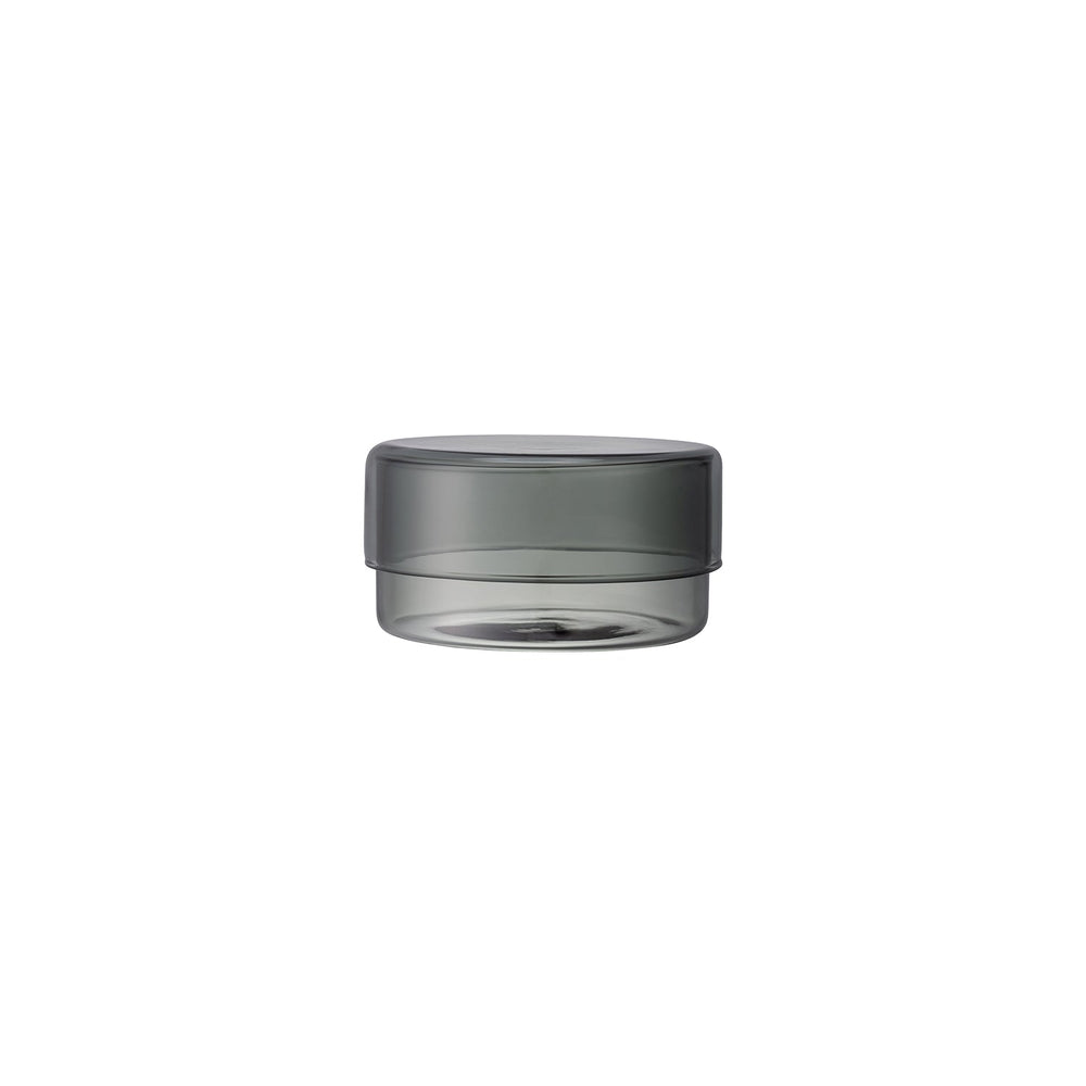 KINTO SCHALE GLASS CASE 100X55MM SMOKE