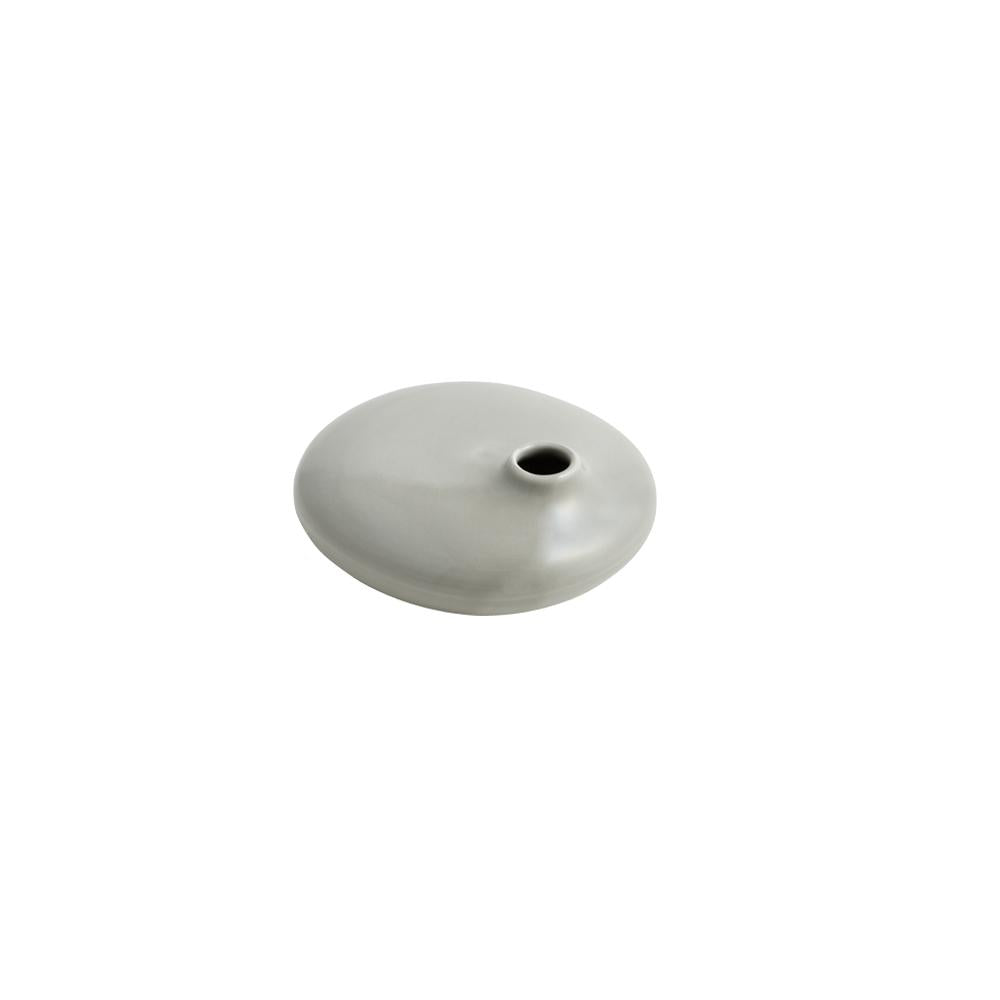 KINTO SACCO VASE PORCELAIN 01  GRAY 3