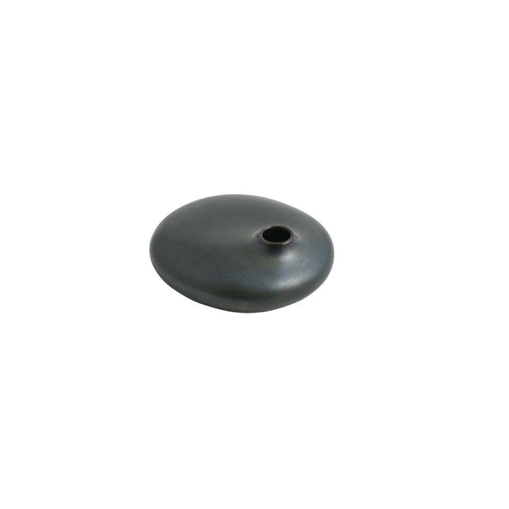 KINTO SACCO VASE PORCELAIN 01  BLACK 6