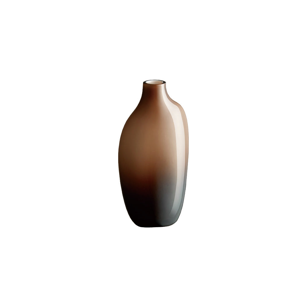 KINTO SACCO VASE GLASS 03  BROWN 3