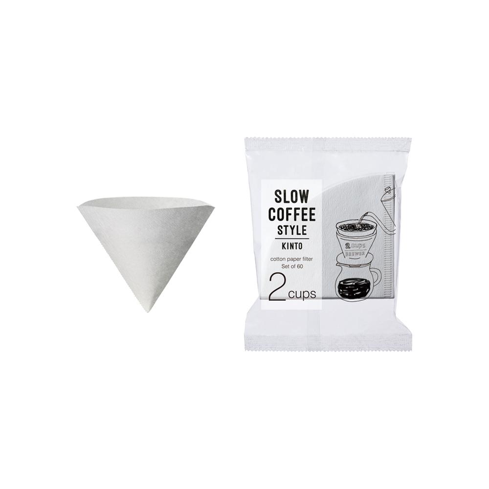 KINTO SCS COTTON PAPER FILTER 2CUPS WHITE-NO-COLOR