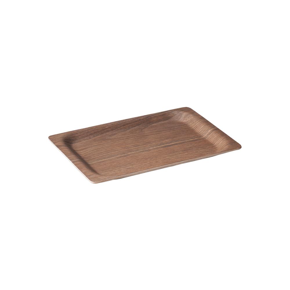 KINTO SCS TRAY 315X195MM / 13X8IN WALNUT WALNUT