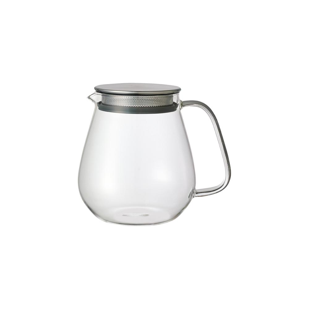 KINTO UNITEA ONE TOUCH TEAPOT 720ML / 25OZ GRAY-NO-COLOR