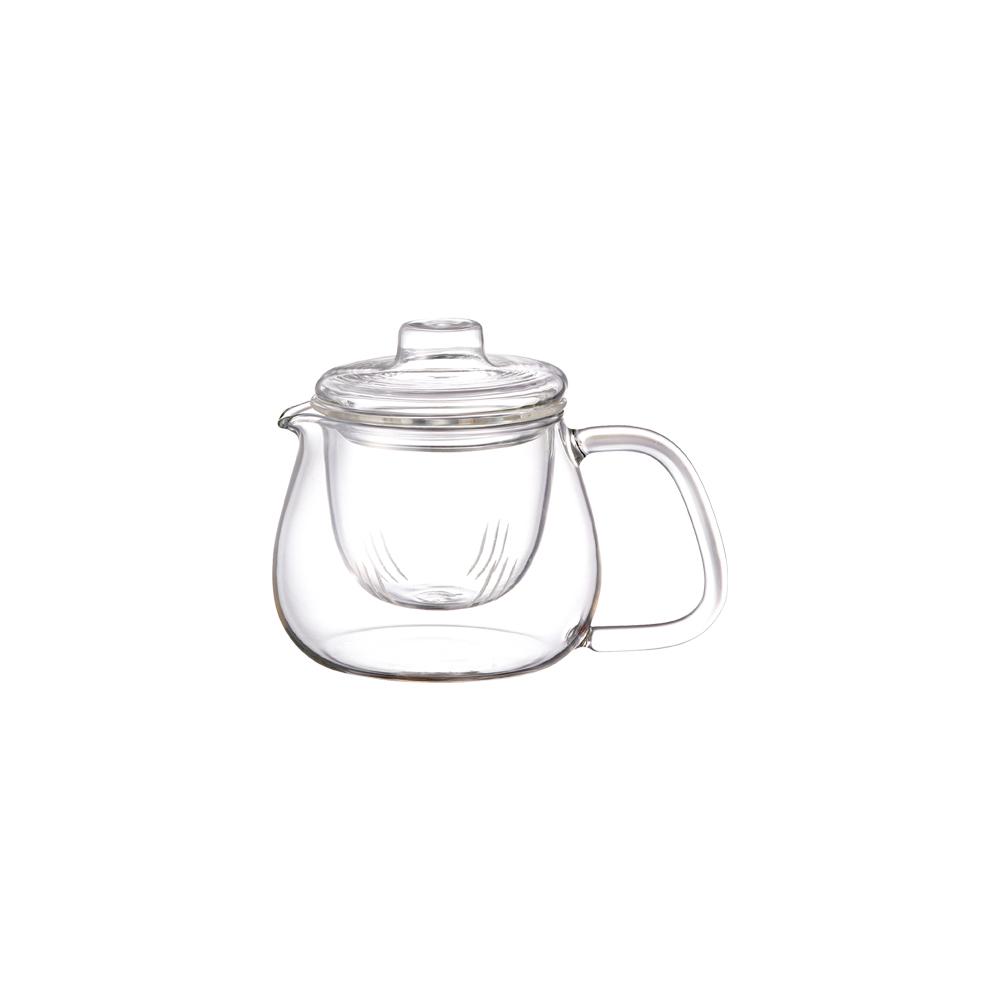 KINTO UNITEA TEAPOT 450ML / 17OZ GLASS CLEAR