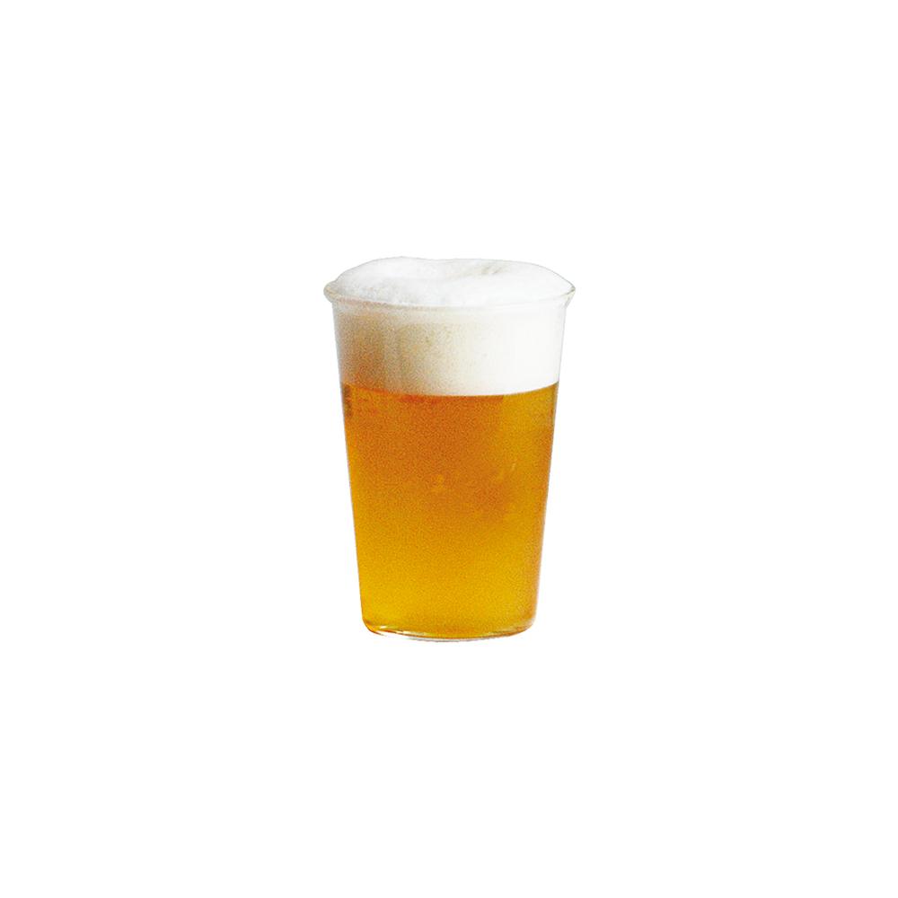 KINTO CAST BEER GLASS 430ML / 15OZ CLEAR