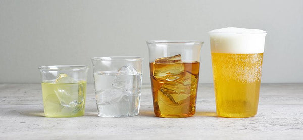 6oz New Design Coffee Tea Glasses Set with Handle Glass Tea Cup
